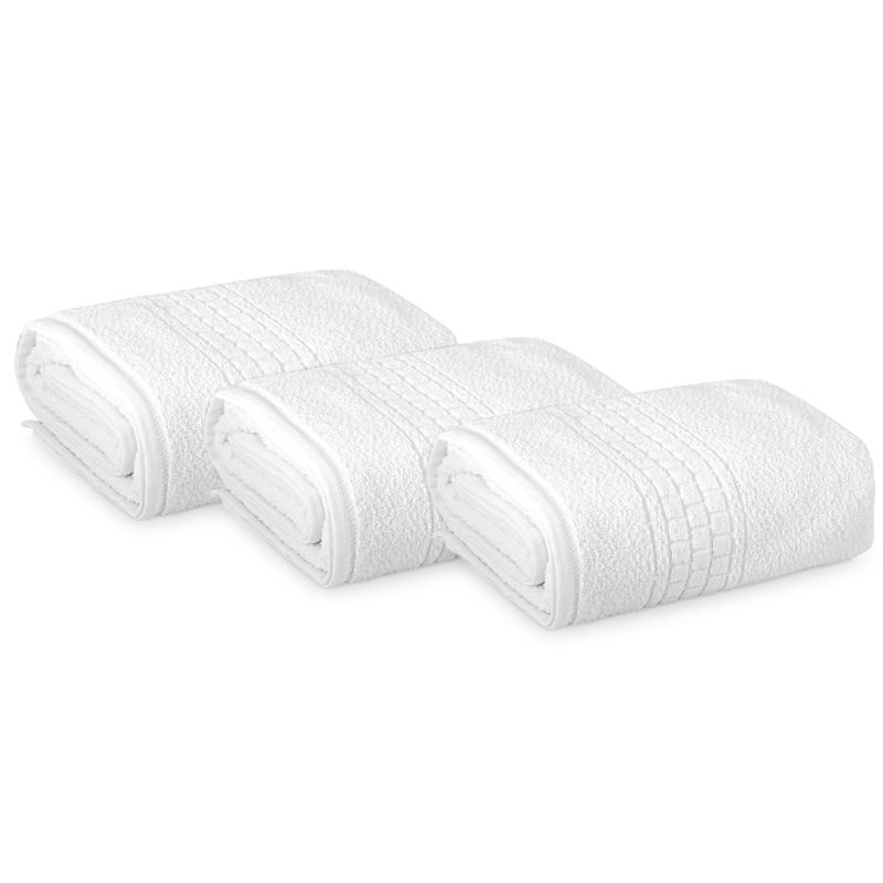 Kit 3 Toalhas Banhão Deluxe 450g/m²