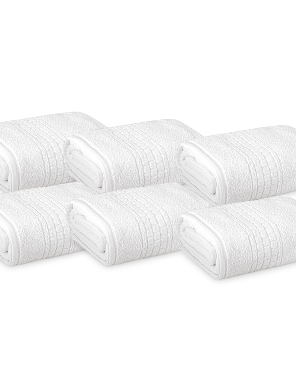 Kit 6 Toalhas Banhão Deluxe 450g/m²