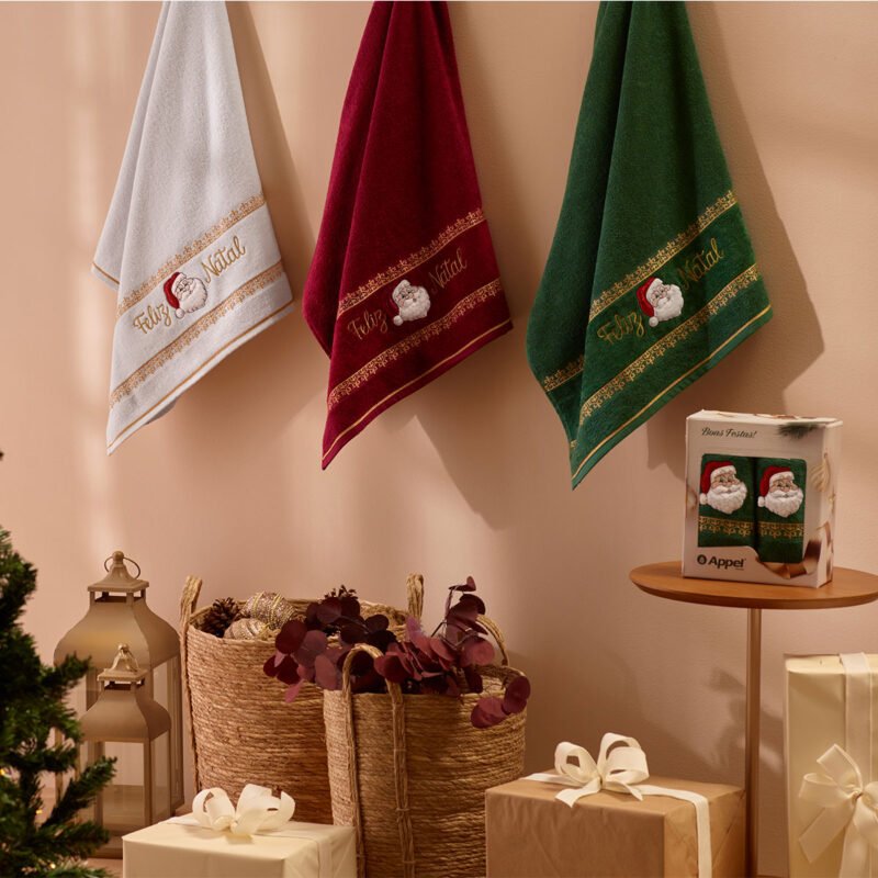 Toalha de Rosto Natal 420g/m²
