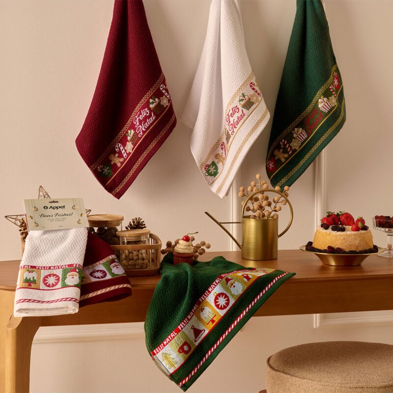 Pano de Copa Gourmet Natal 290g/m²